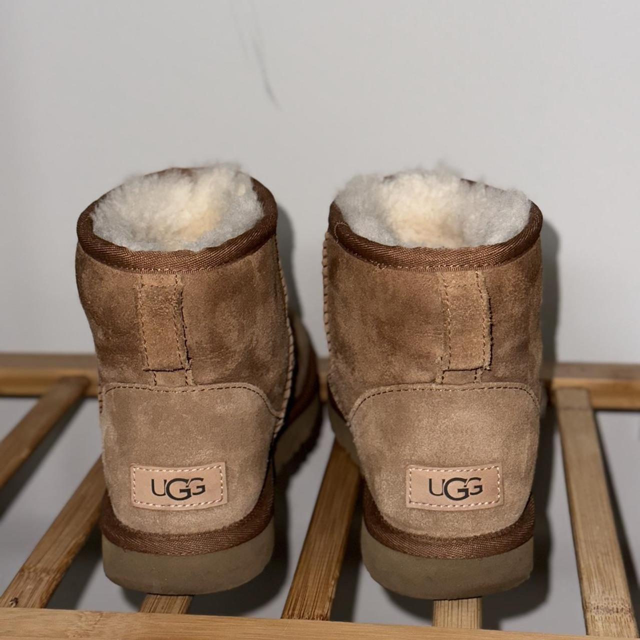 Custom Louis Vuitton Mini Bailey Bow Ugg boots Size - Depop