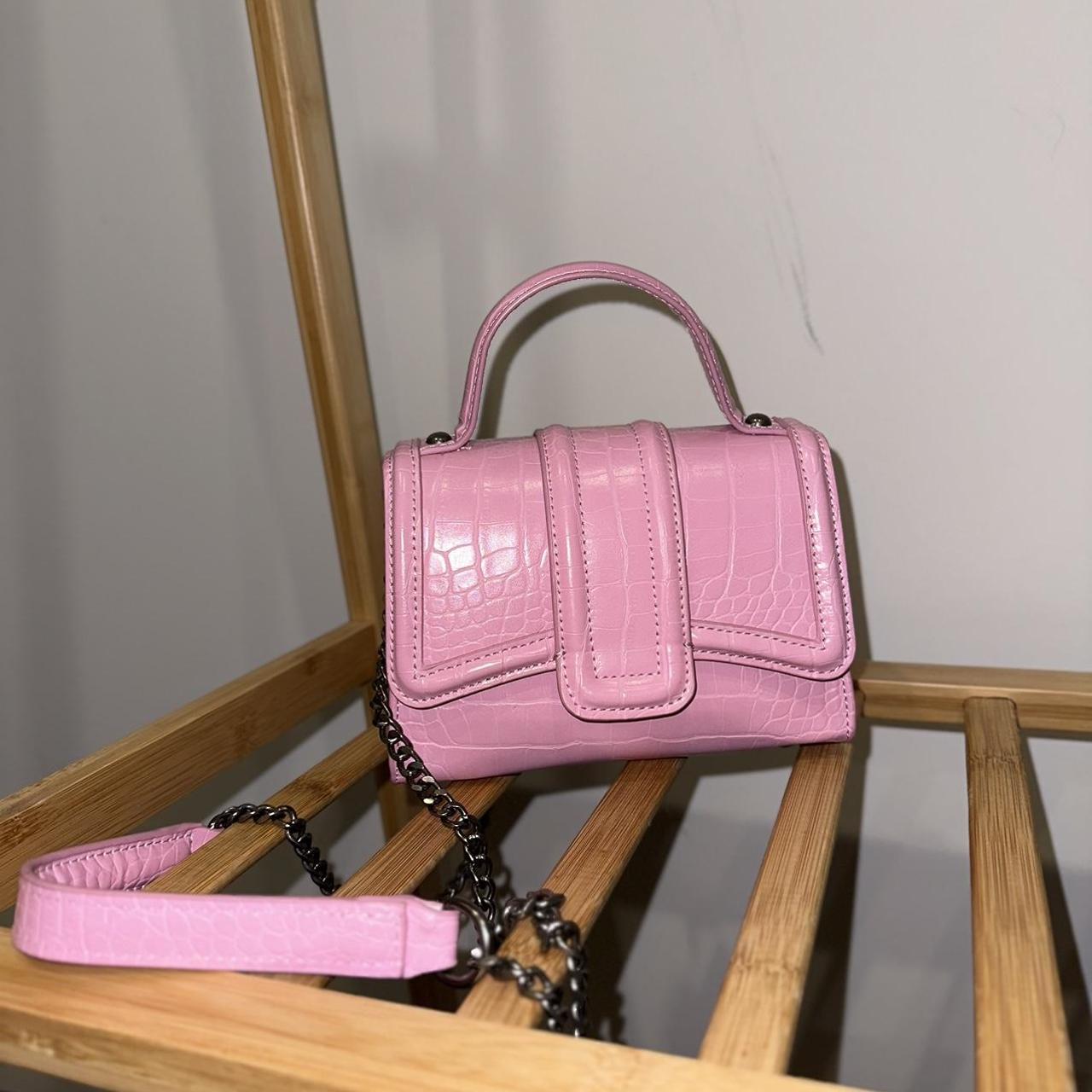 Zara Women's Pink Bag Depop