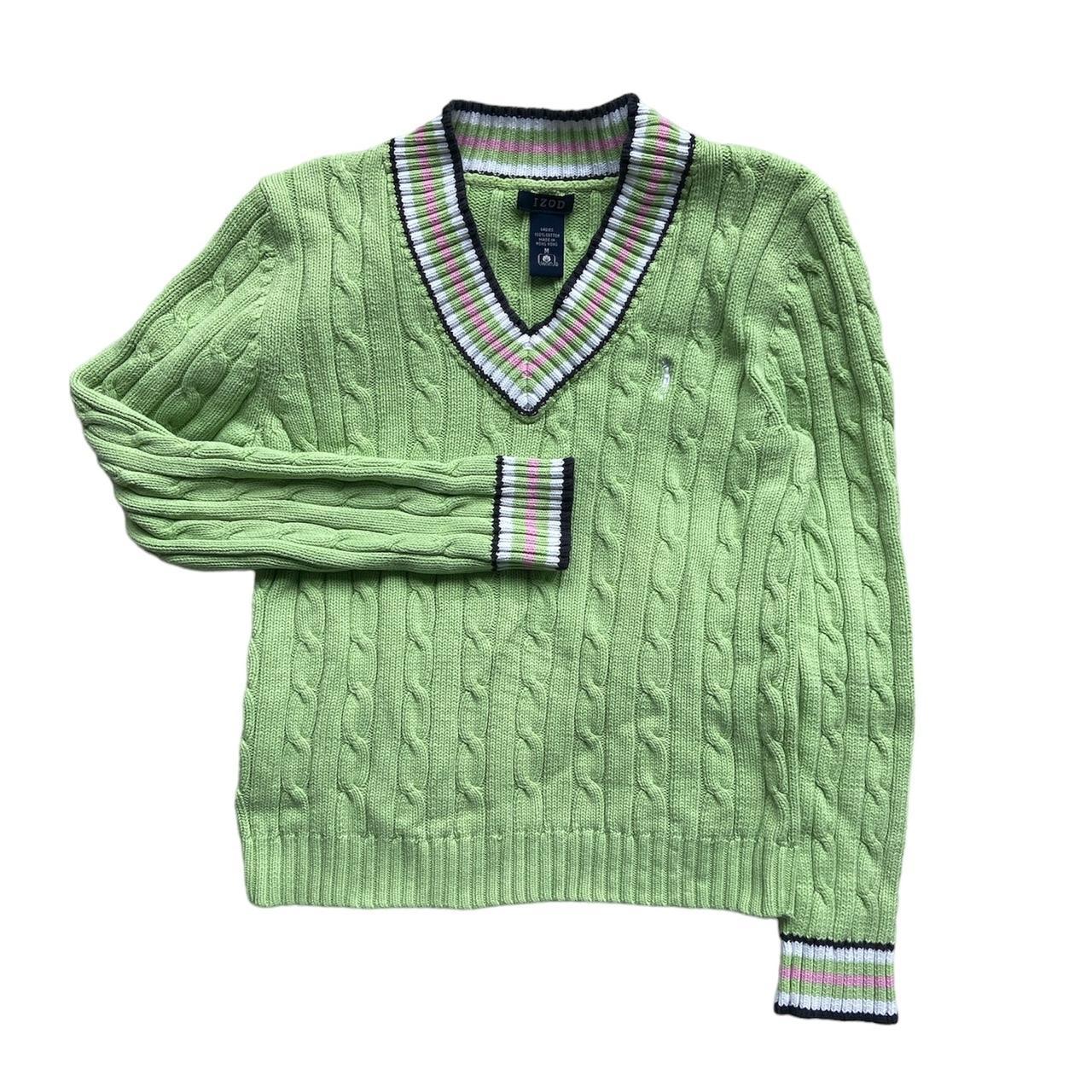 S M Izod golf sweater. Baby tee fit