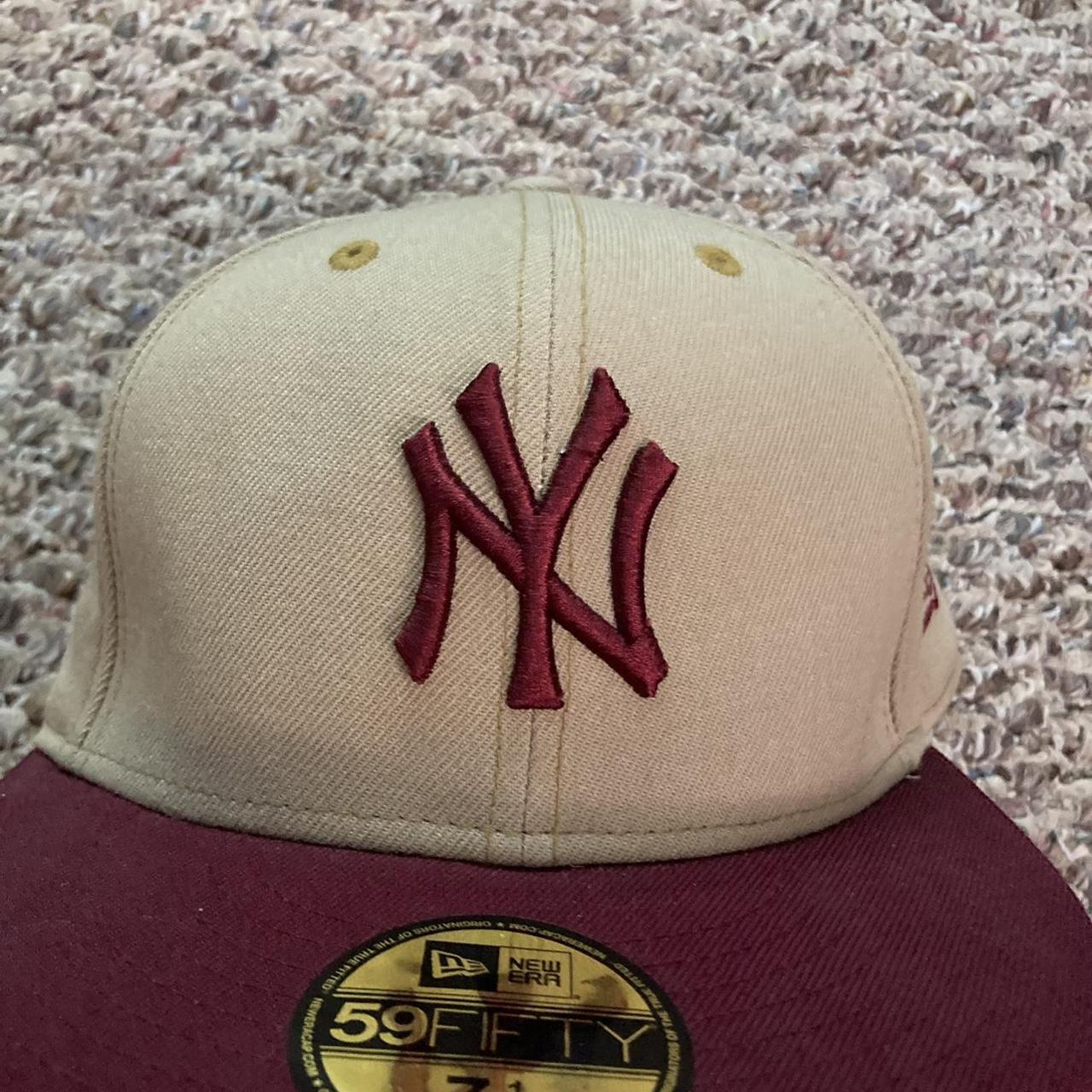  Tan Yankees Hat