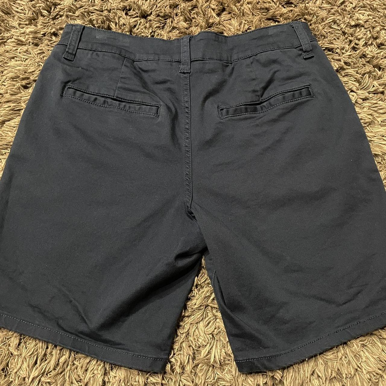 RSQ Navy Blue Chino Short Used. Perfect condition.... - Depop