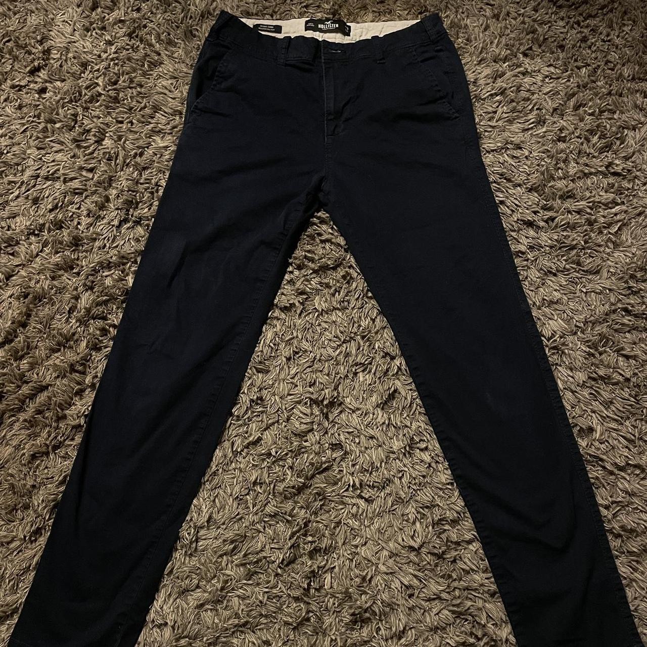 Hollister navy hotsell blue pants