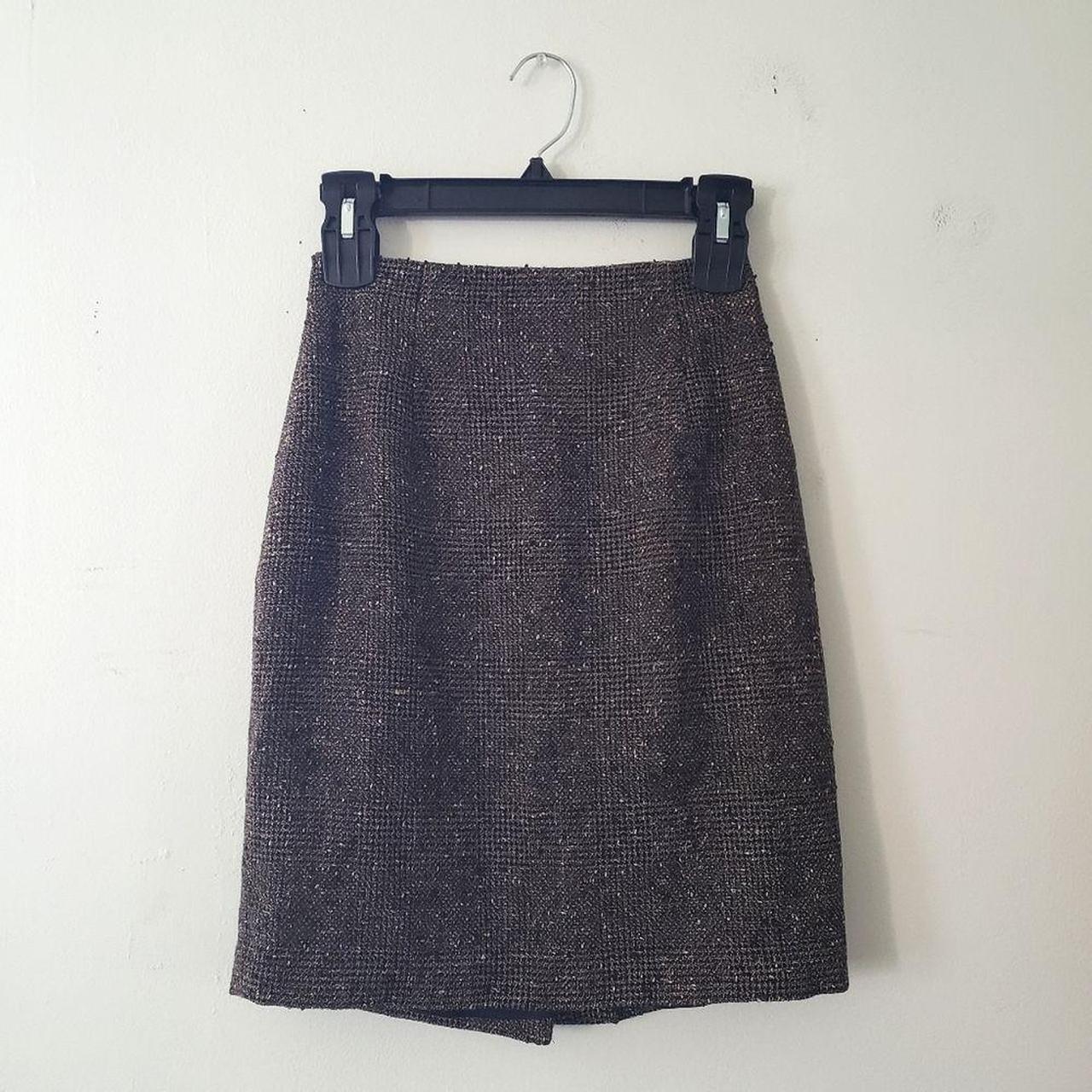 Women's Brown and Tan Skirt | Depop