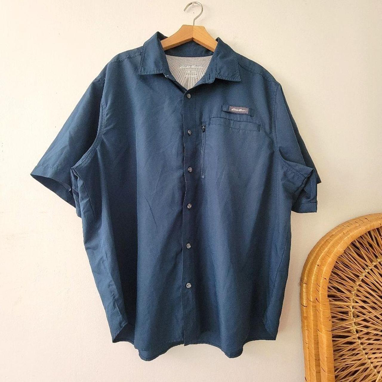 ∆ vented fishing button down shirt from Eddie - Depop
