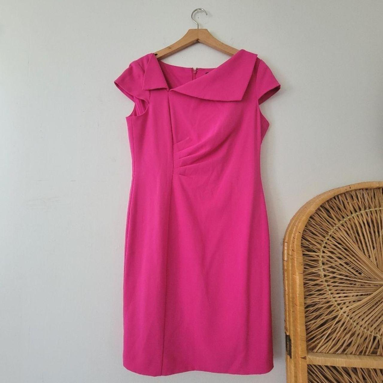 Elie tahari outlet pink dress