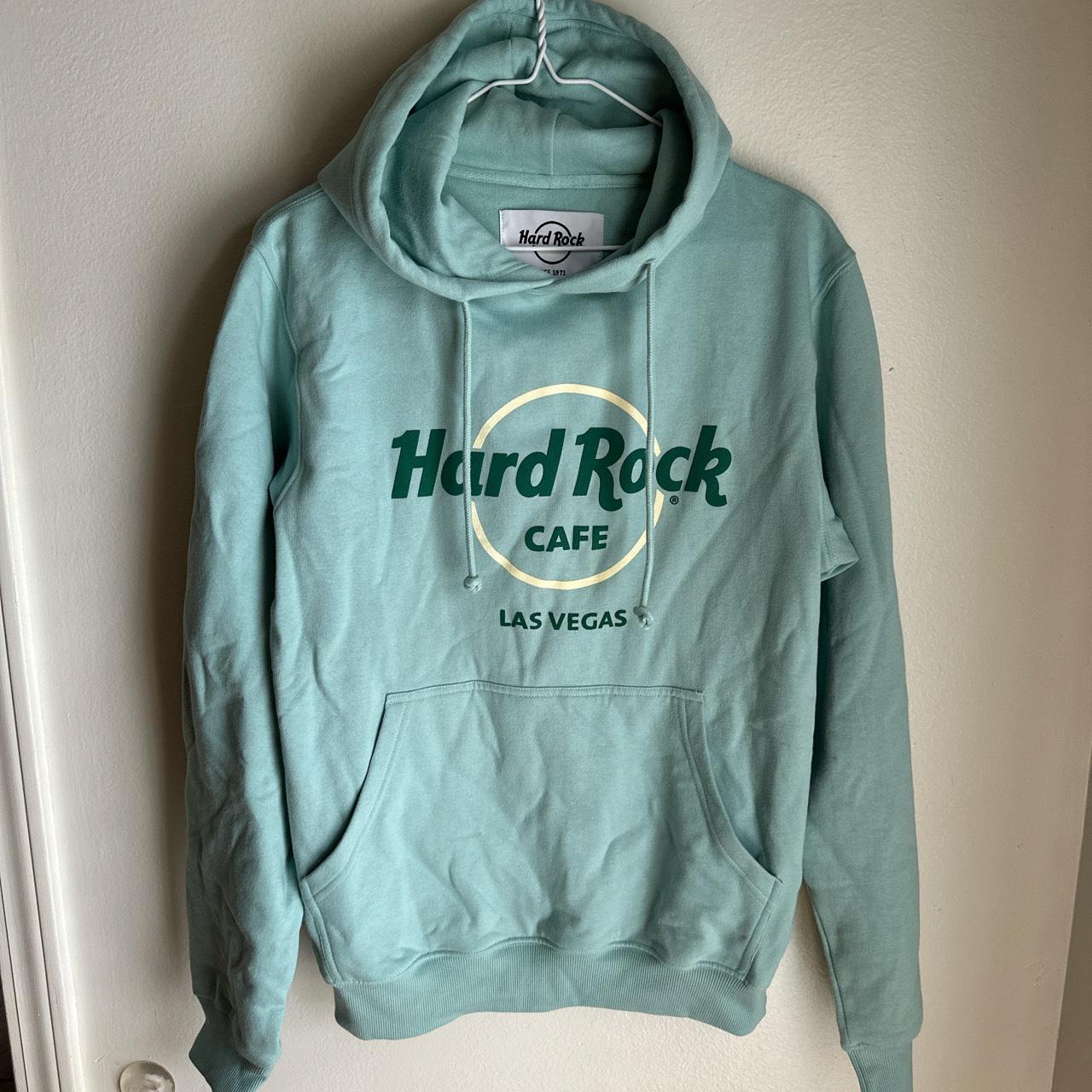 Green hard rock online cafe sweatshirt