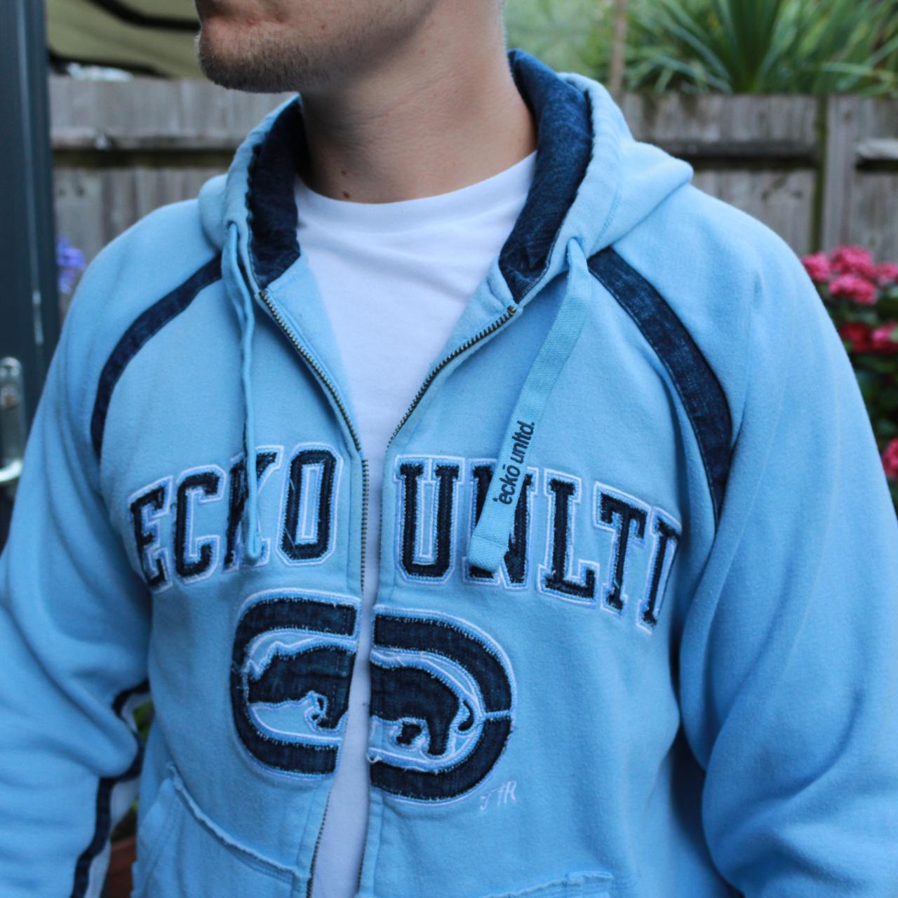 Ecko hoodie vintage 00s, Colour: Blue,