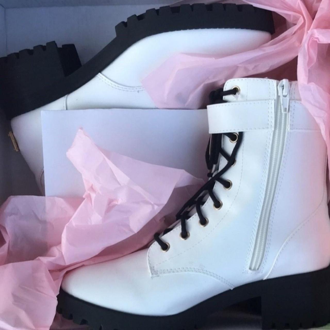 Nwt Juicy Couture Oodles Combat Boot Size 8 This Depop