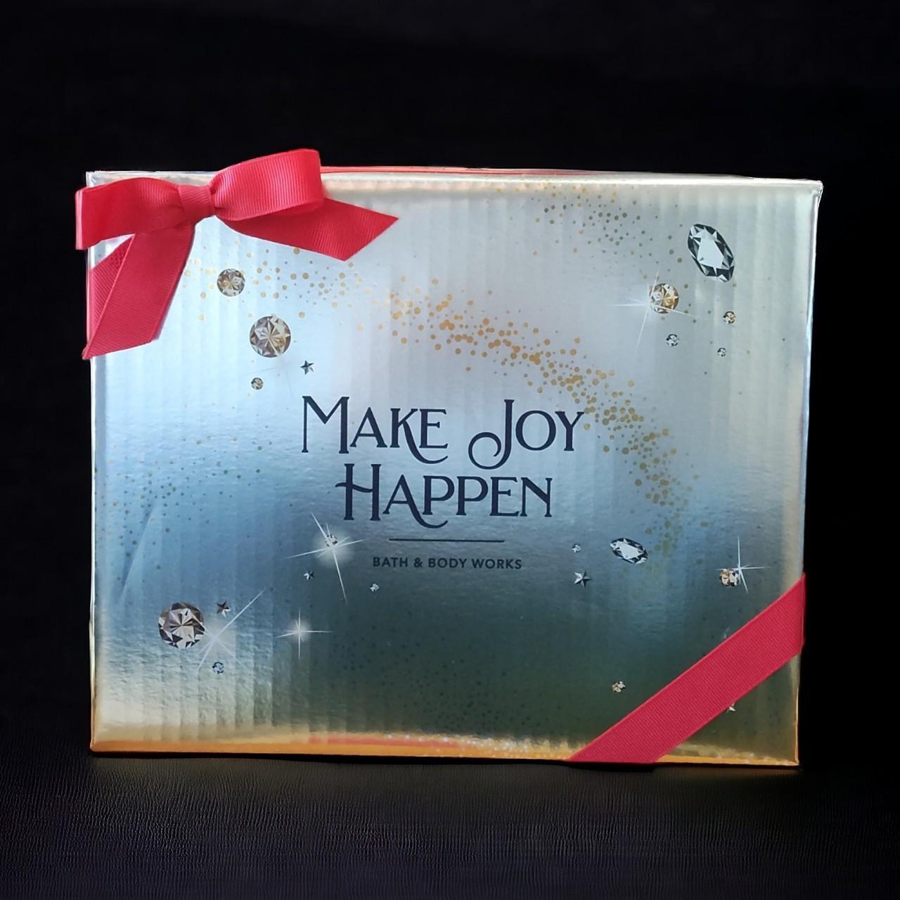 Bath and Body MAKE JOY HAPPEN gift offers ser