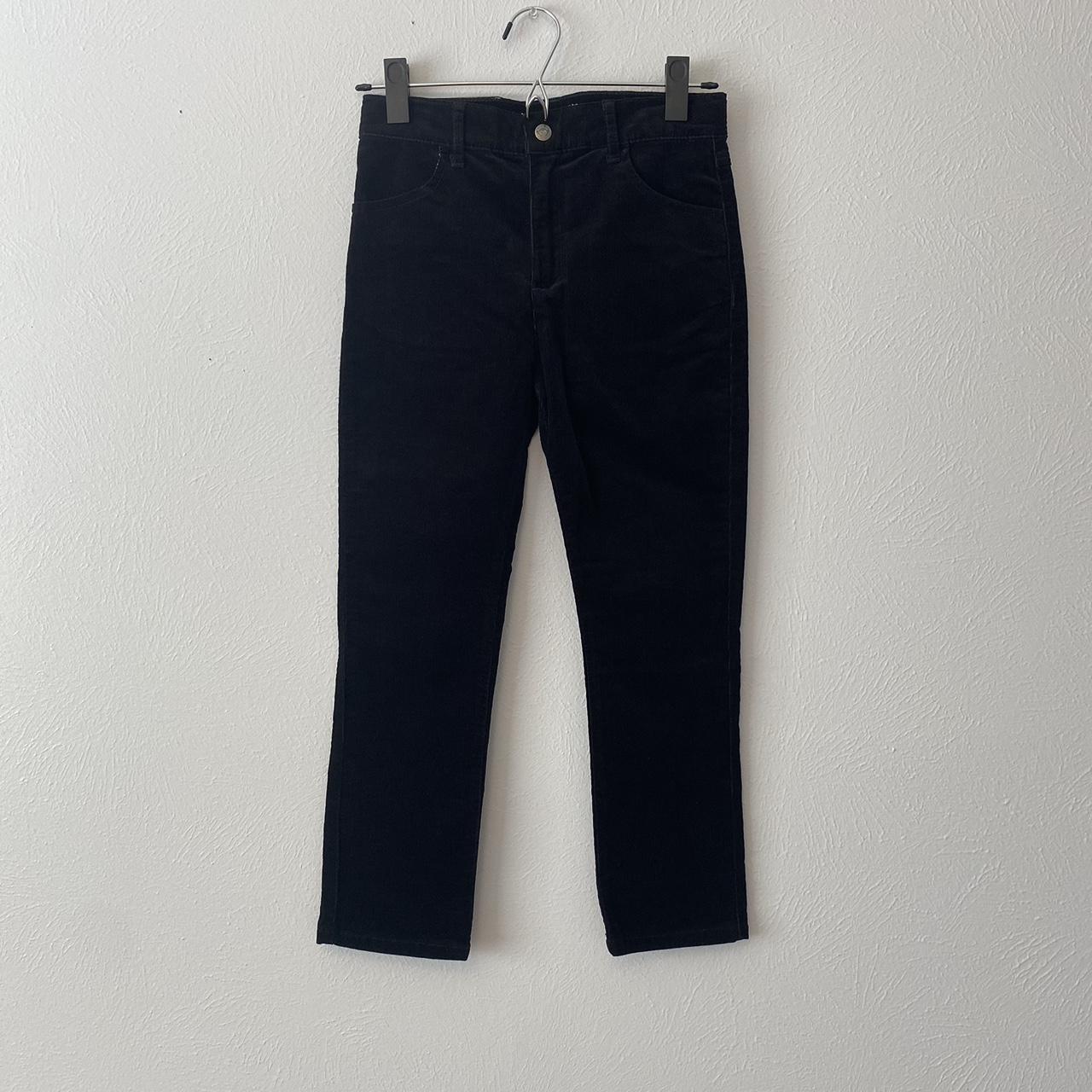 Ages 9-16 Boys Skinny Trousers School Slim Fit Black Grey Short Regular  Long Leg | eBay
