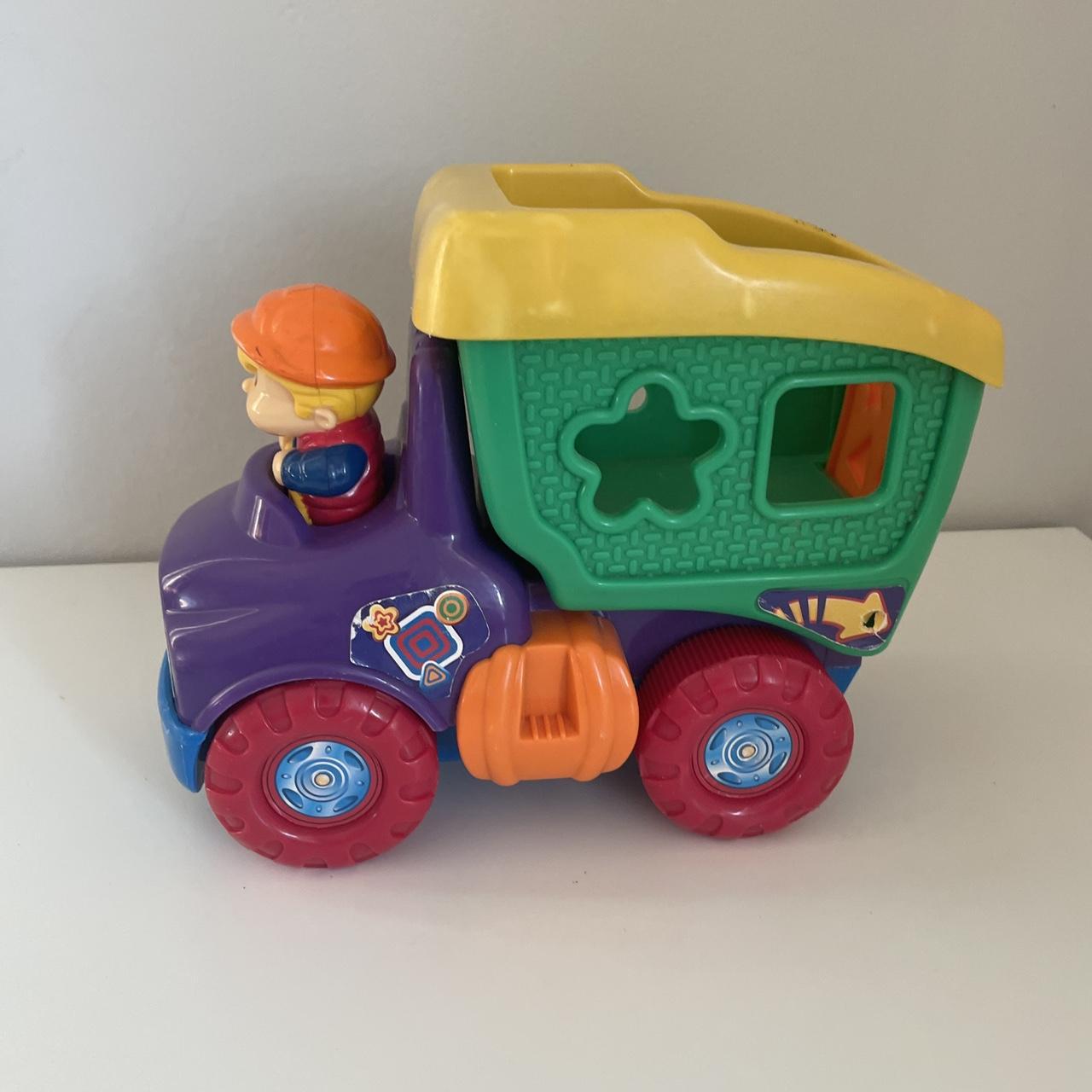 Shape sorting dump truck online