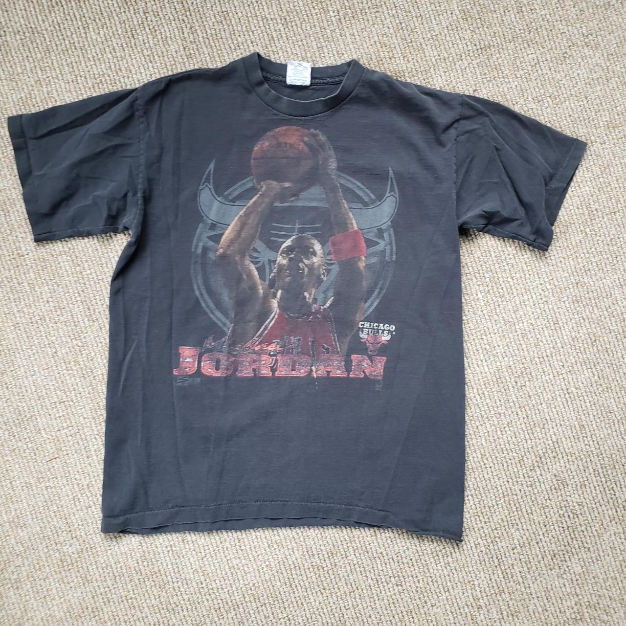 Vintage Chicago Bulls 90s Michael Jordan All Over Print Salem