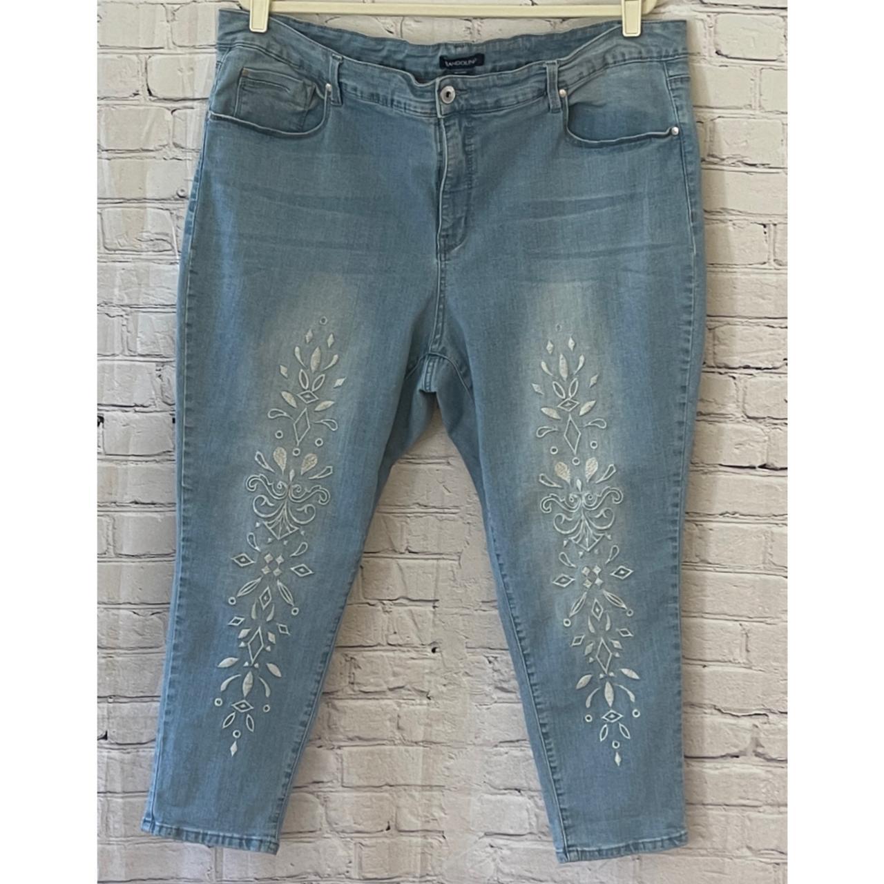 Bandolino clearance embroidered jeans