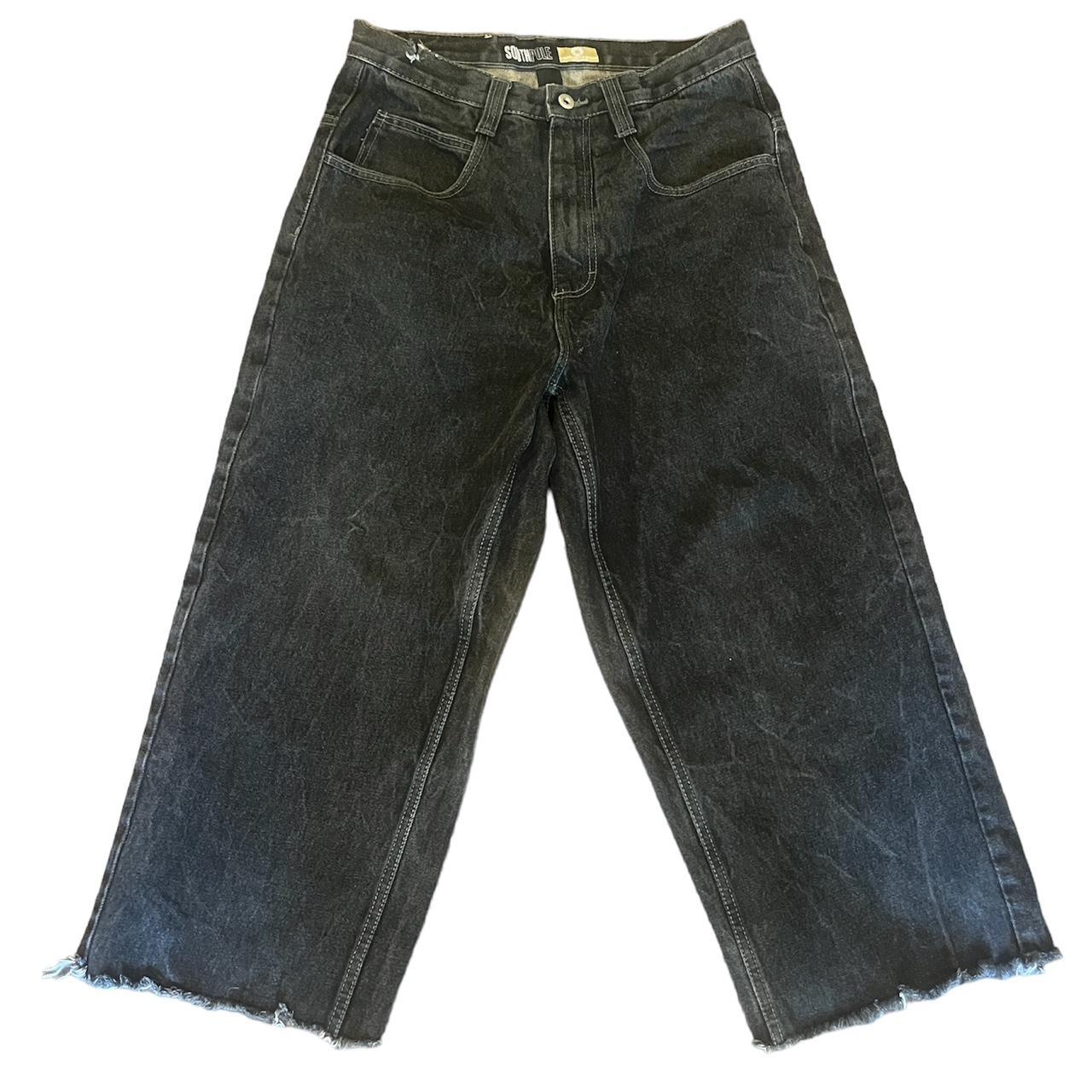 Super baggy southpole jeans size 32 Cut to 35... - Depop