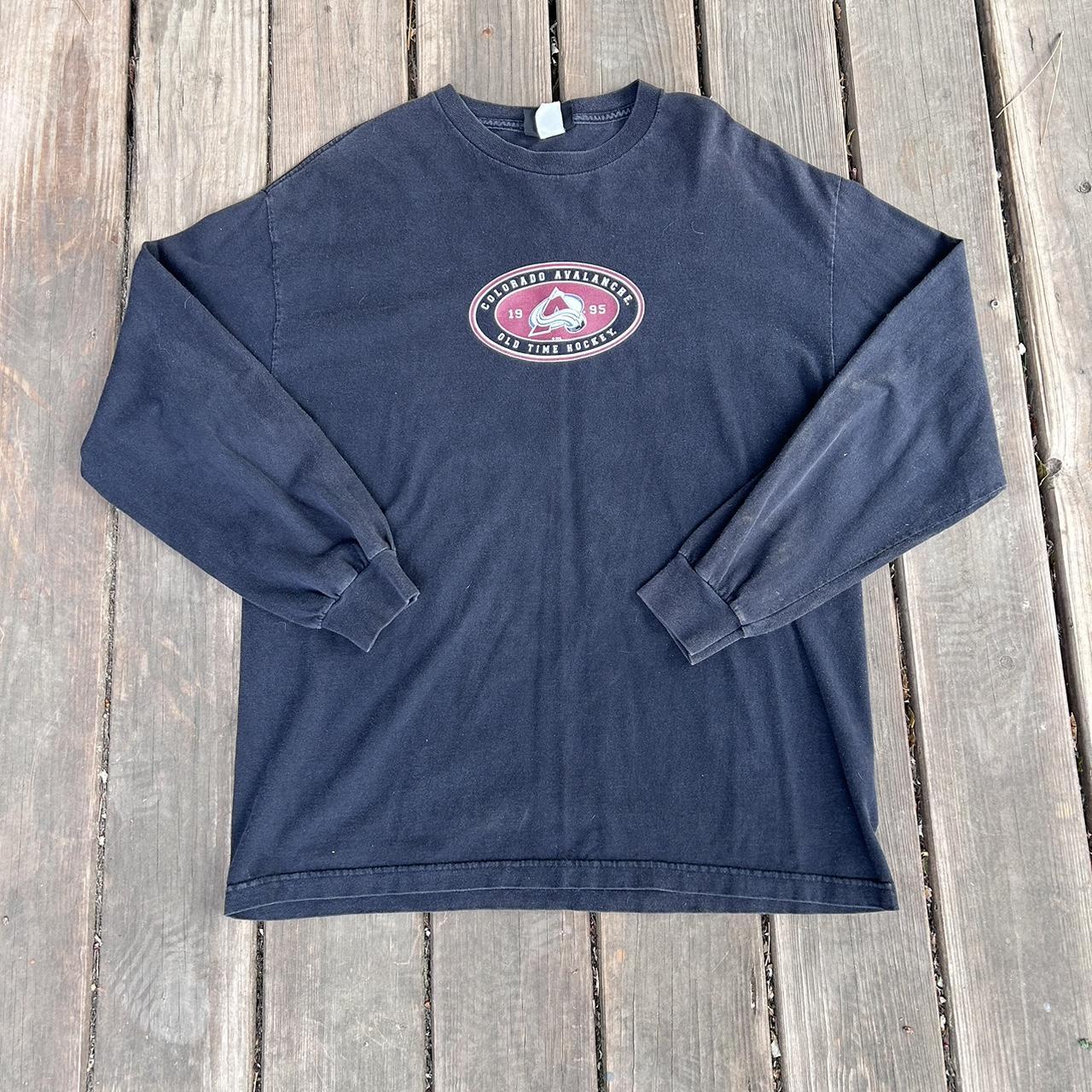 Vintage Colorado Avalanche long sleeve Great... - Depop