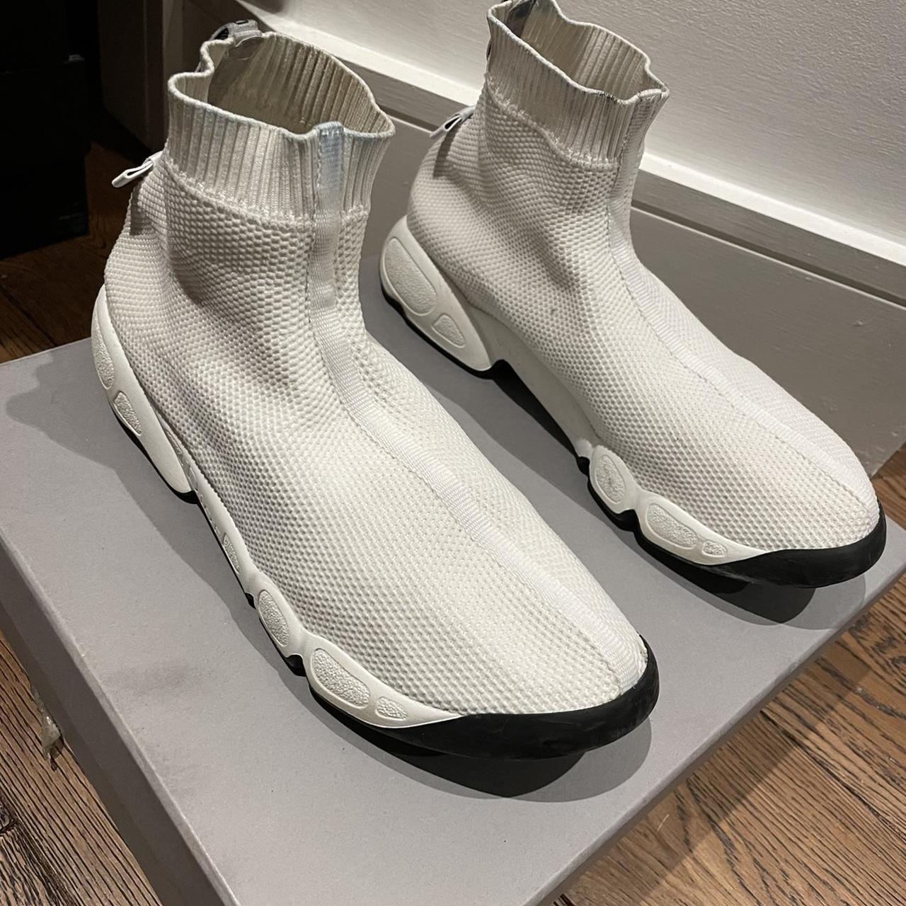 Christian Dior Fusion Sneaker White Size... - Depop
