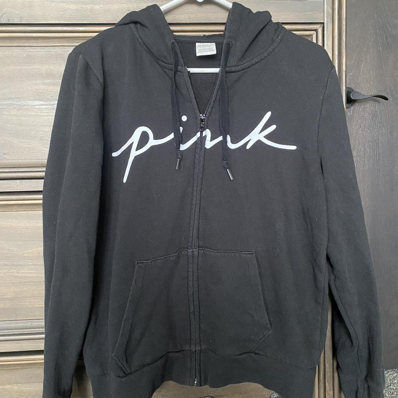 Victoria secret pink black on sale jacket