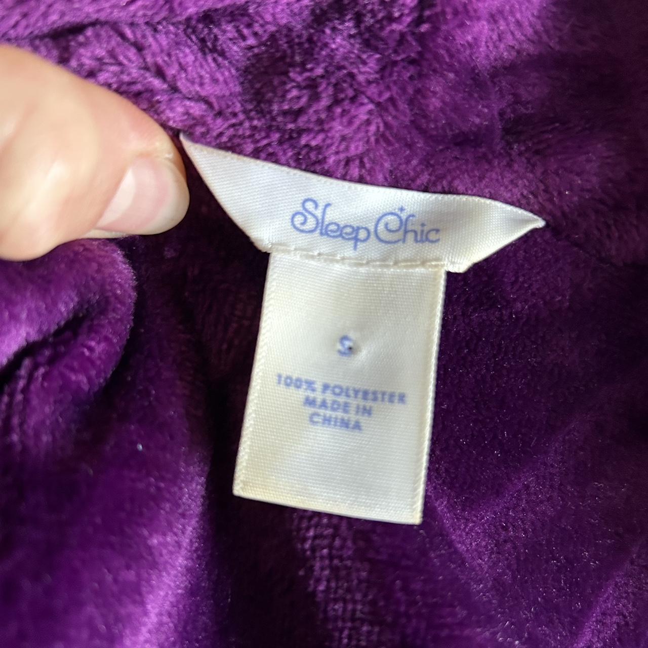 Sleep Chic Women's Purple Robe Depop