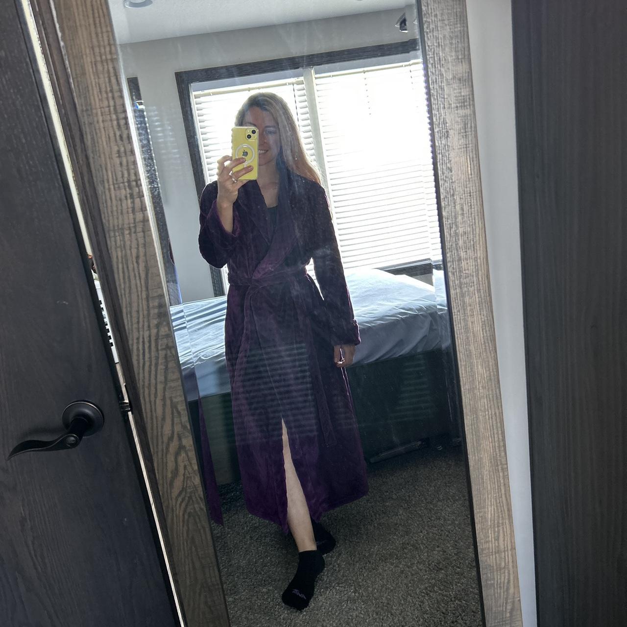Sleep Chic Women's Purple Robe Depop