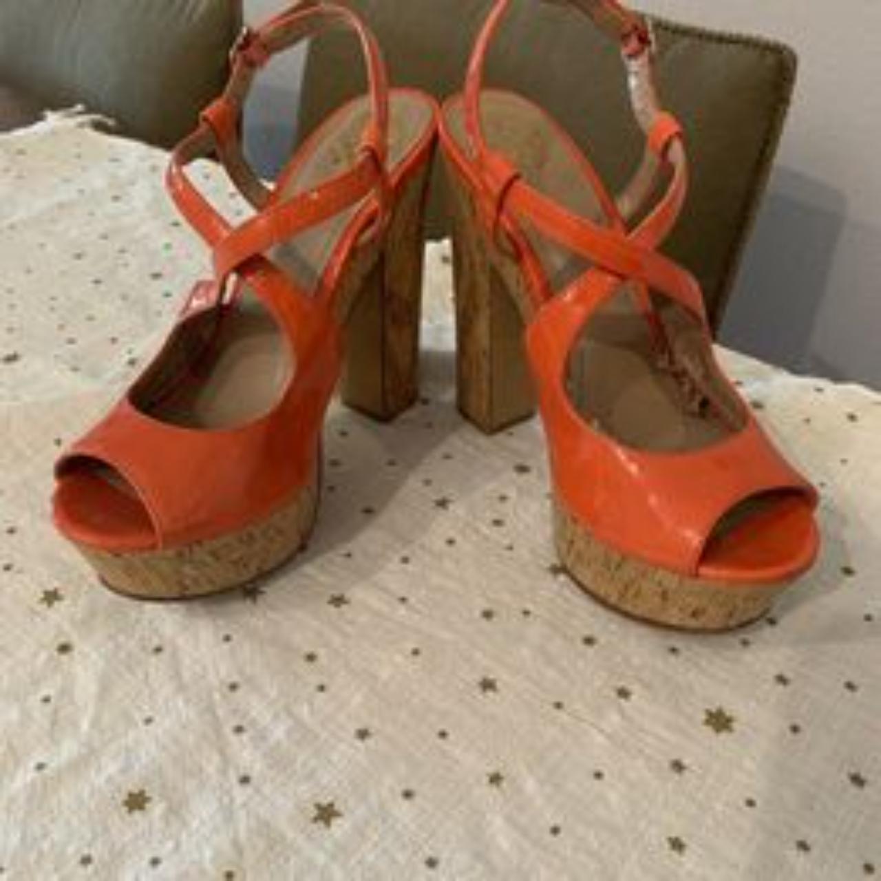 Vince camuto cork sales heels