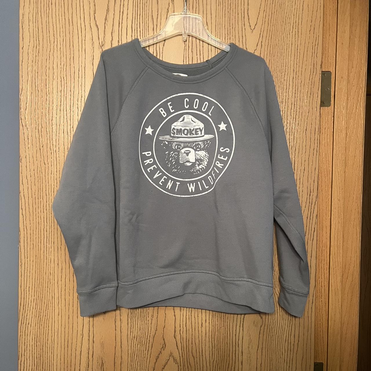 Genuine Smokey the bear sweatshirt - Depop