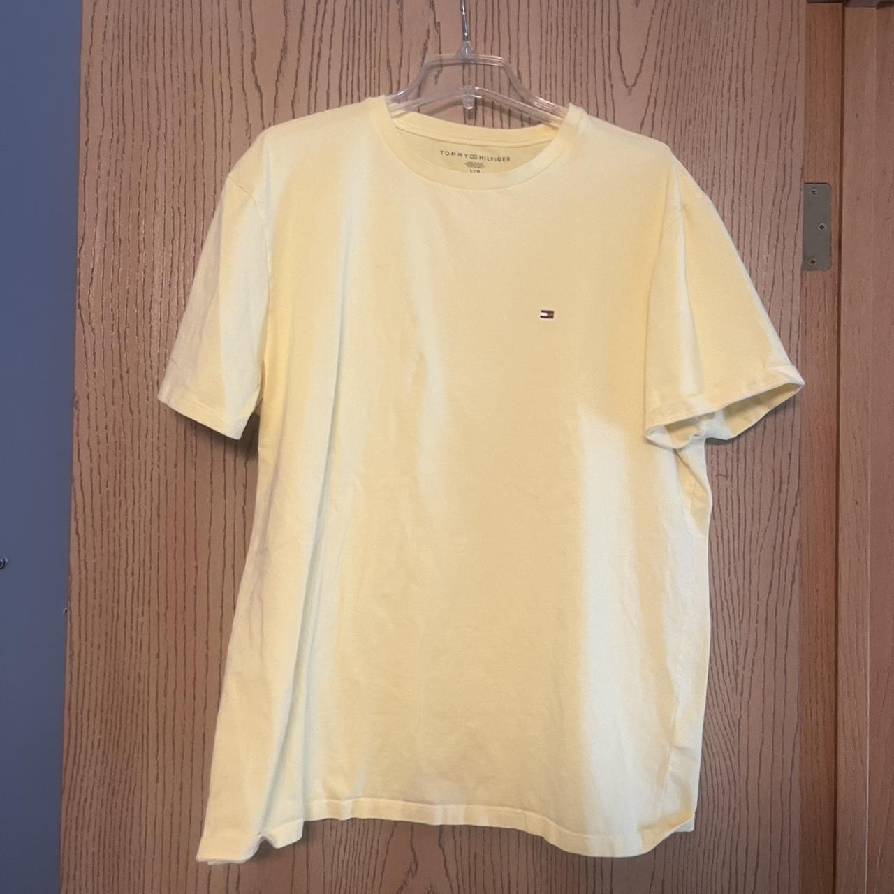 Yellow Tommy shirt - Depop