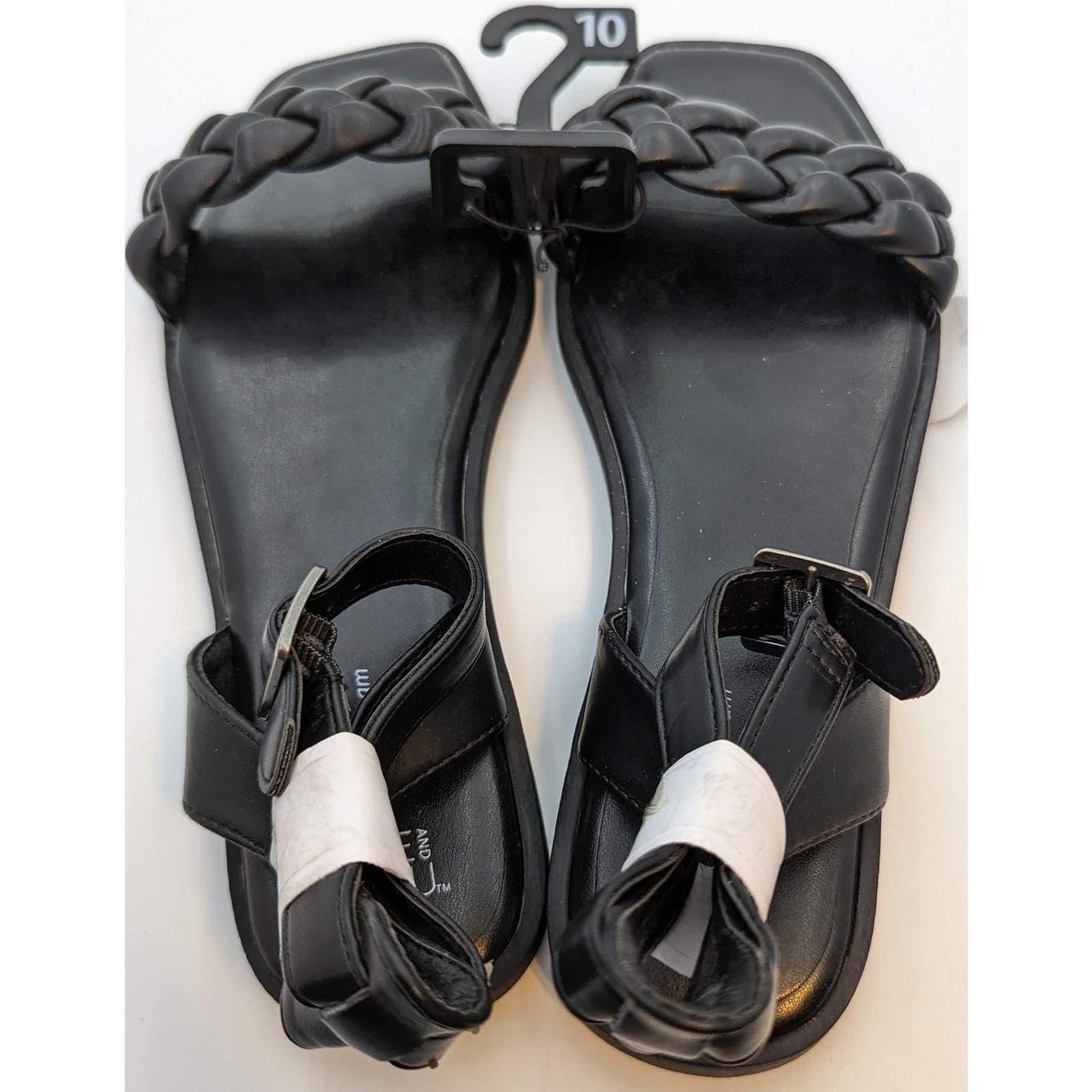 Time and best sale tru black sandals