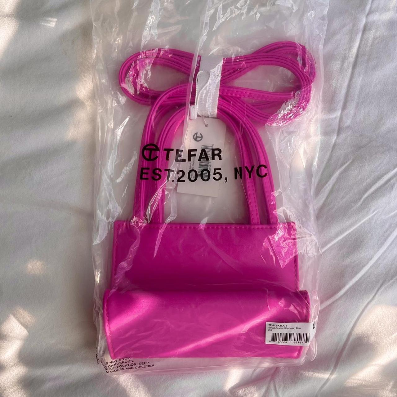 Brand new pink or hot pink Telfar purse Telfar... Depop