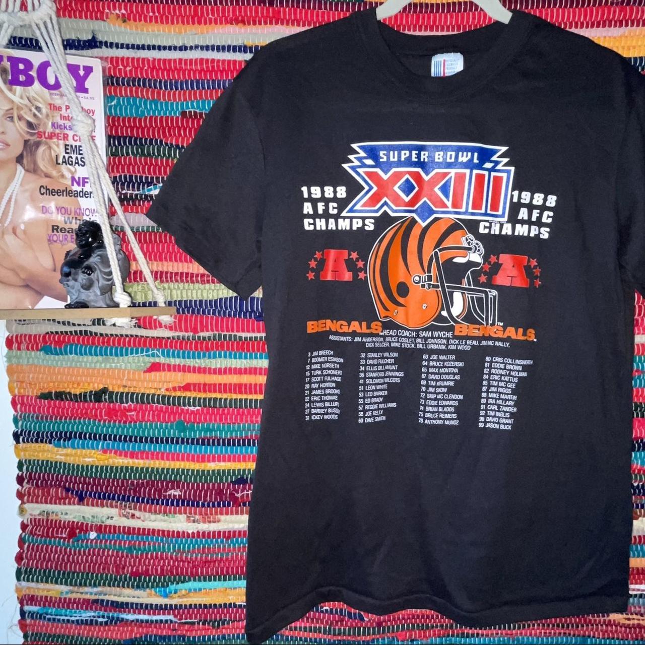 Cincinnati Bengals Jim Breech retro shirt