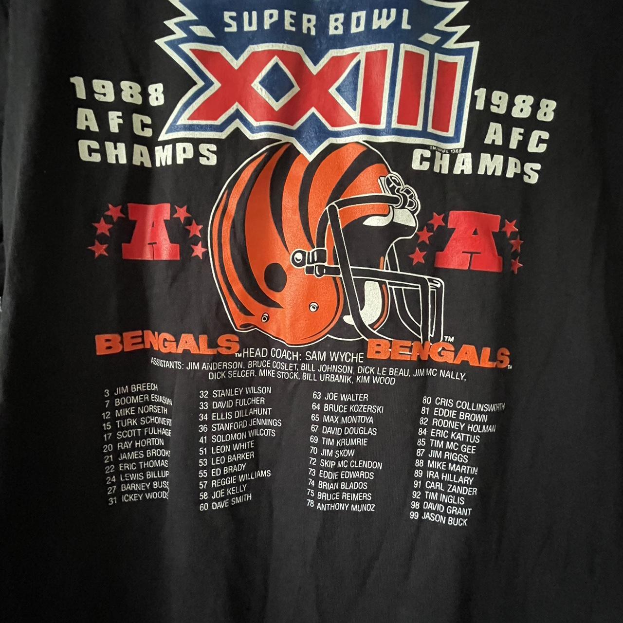 Cincinnati Bengals Jim Breech Retro Shirt