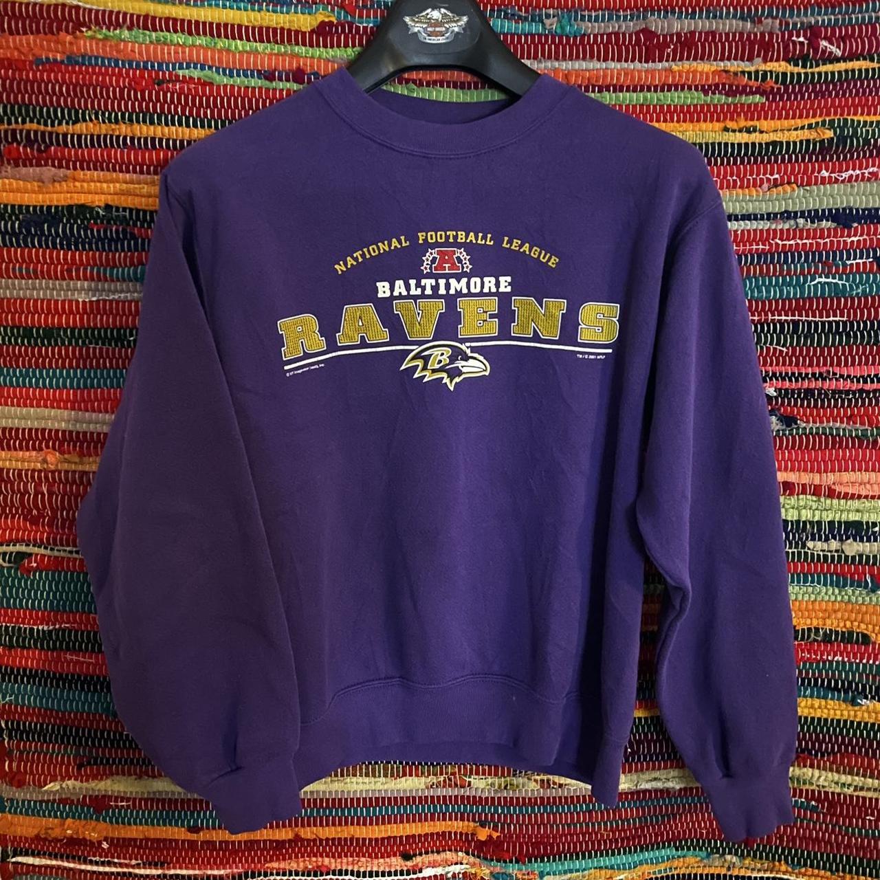 L) Vintage Baltimore Ravens Crewneck