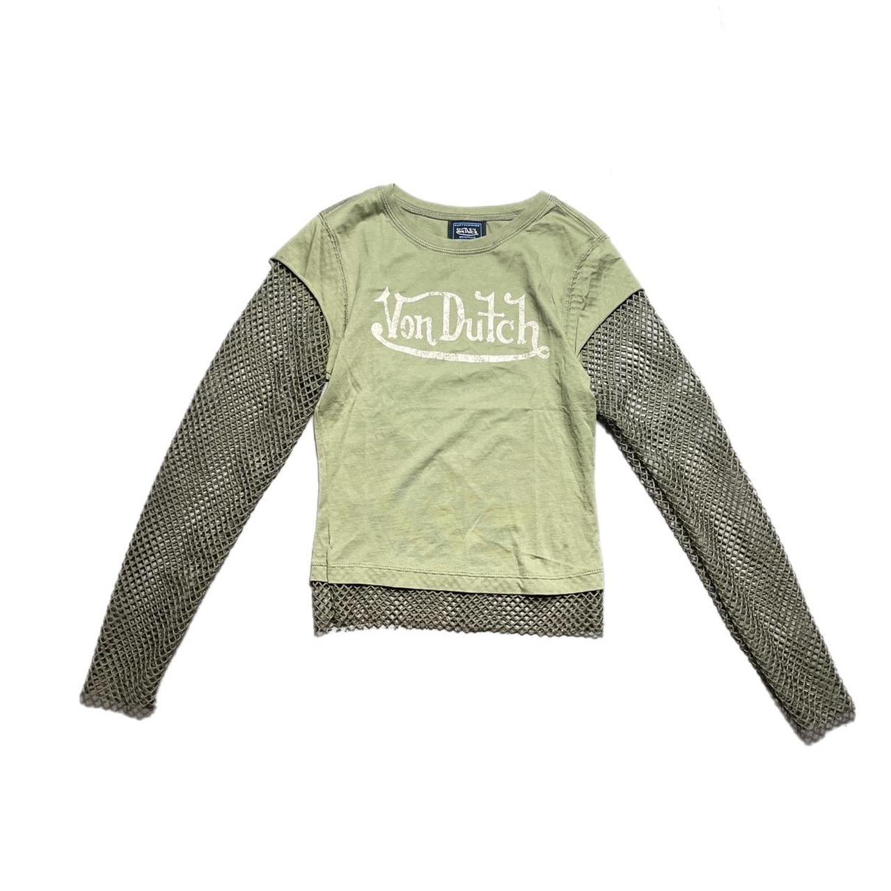 T-shirt kaki Von Dutch