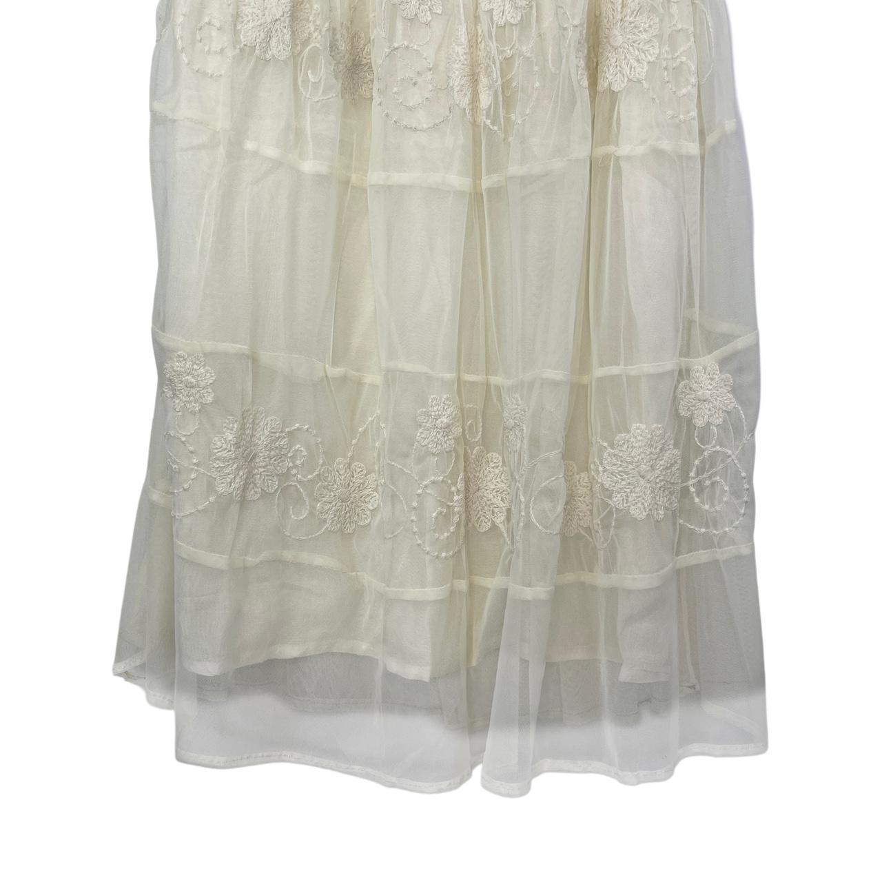 Women's Skirt - Cream/White - S – Vintage Fairy C… - image 2