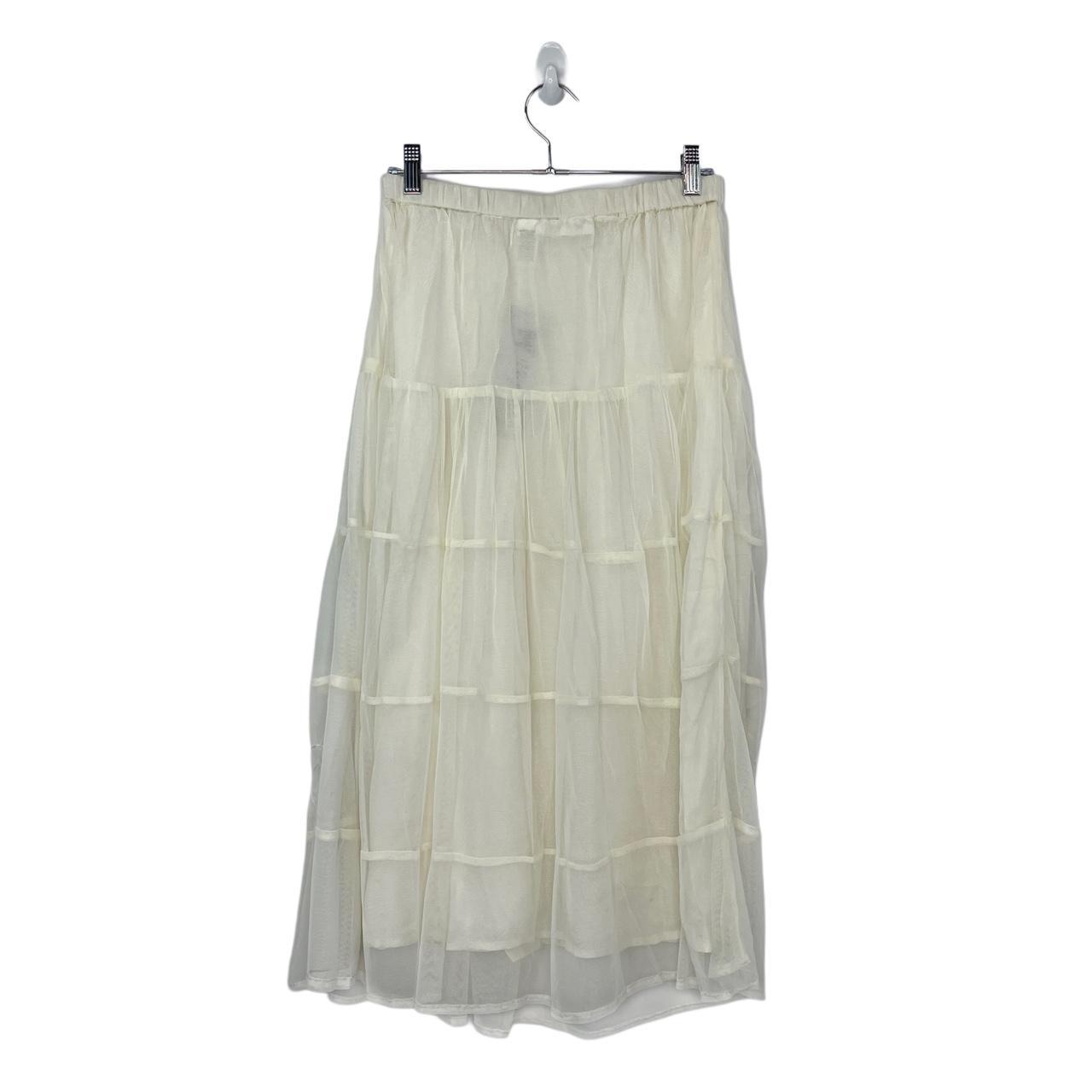 Women's Skirt - Cream/White - S – Vintage Fairy C… - image 4