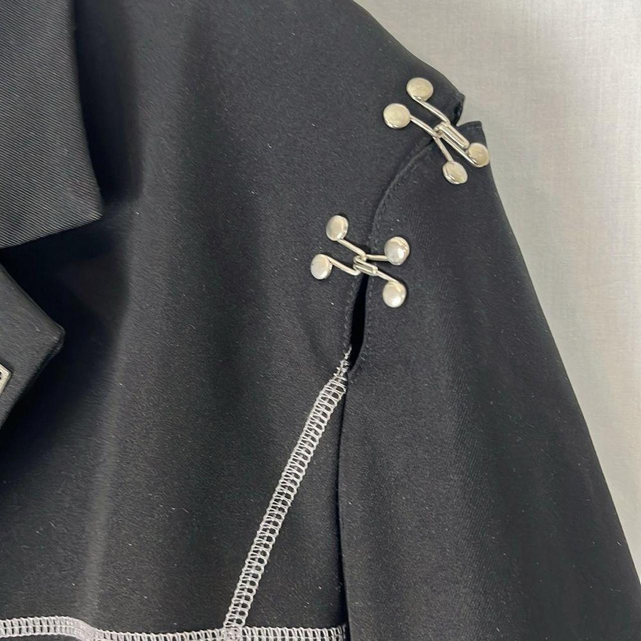 Source Unknown Men's Blazer Jacket - Black/Silver… - image 3