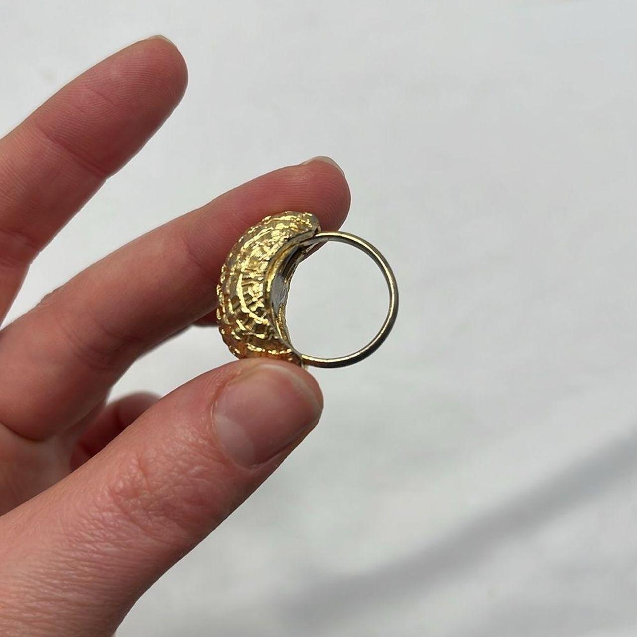 Source Unknown Women's Ring - Gold – This is a gr… - image 4