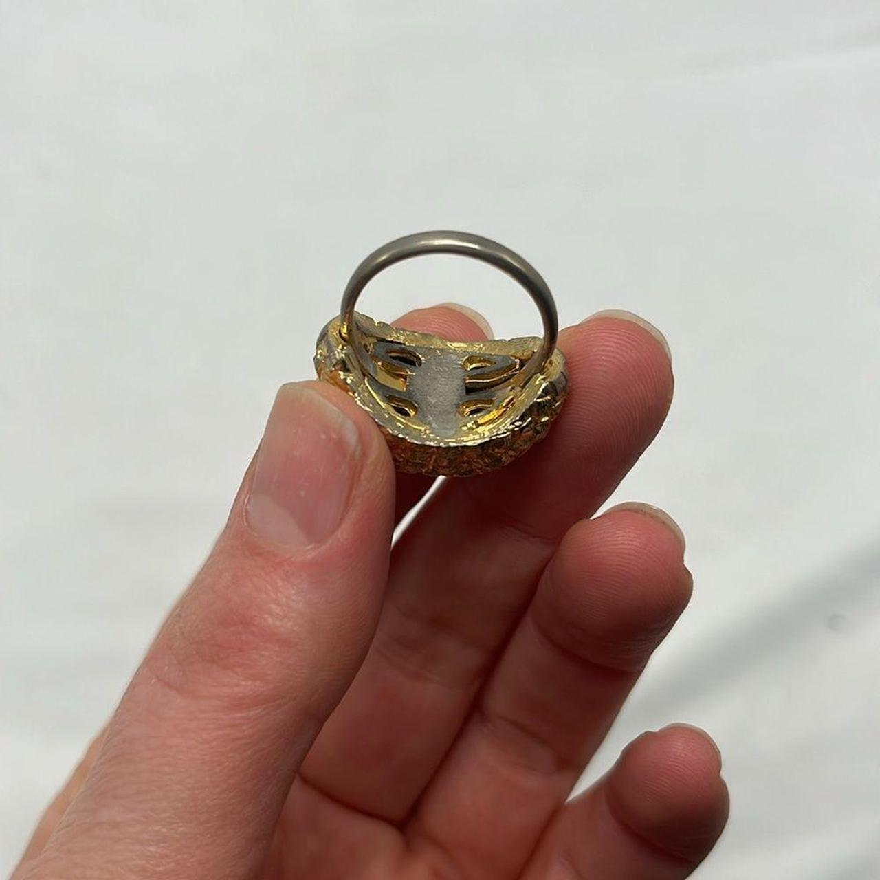 Source Unknown Women's Ring - Gold – This is a gr… - image 3