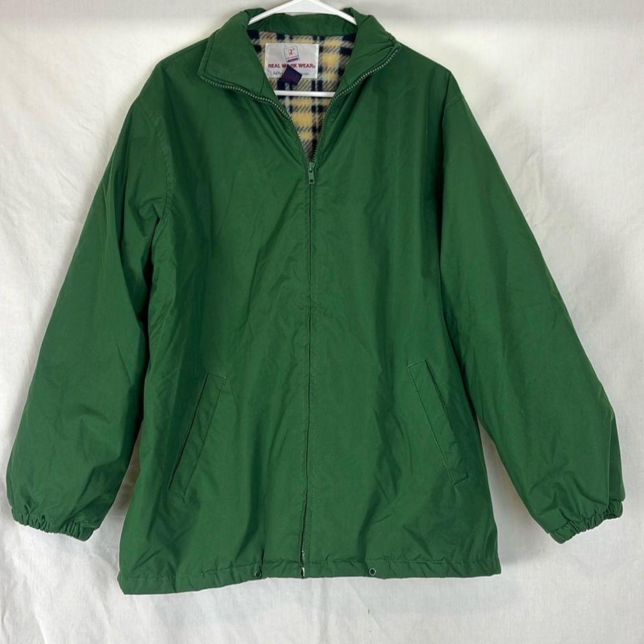 Source Unknown Men's Heavy coat - Green/Orange - … - image 1