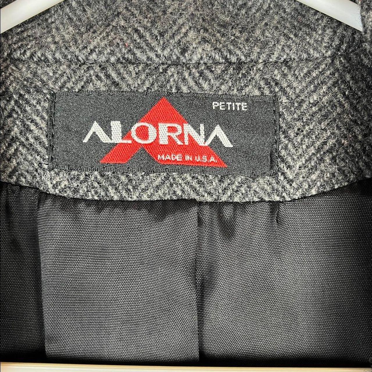 Source Unknown Women's Peacoat - Grey/Black - L –… - image 5