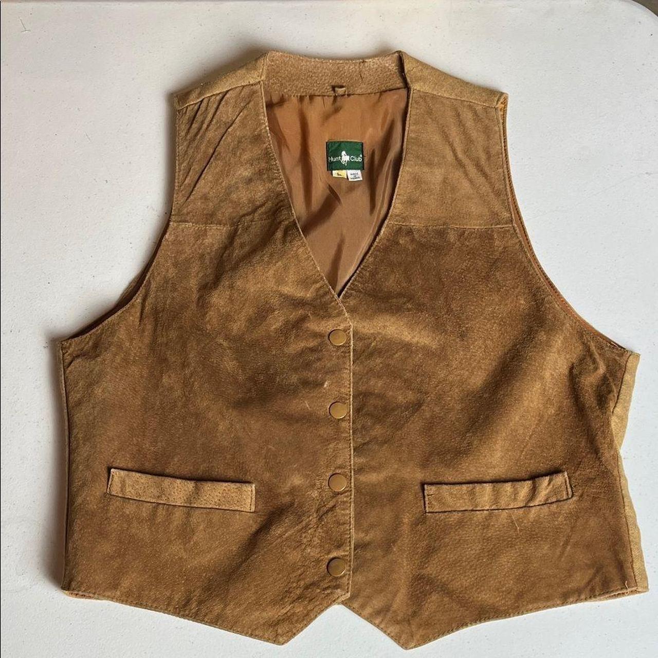 Source Unknown Women's Vest - Tan - L – This is a… - image 1