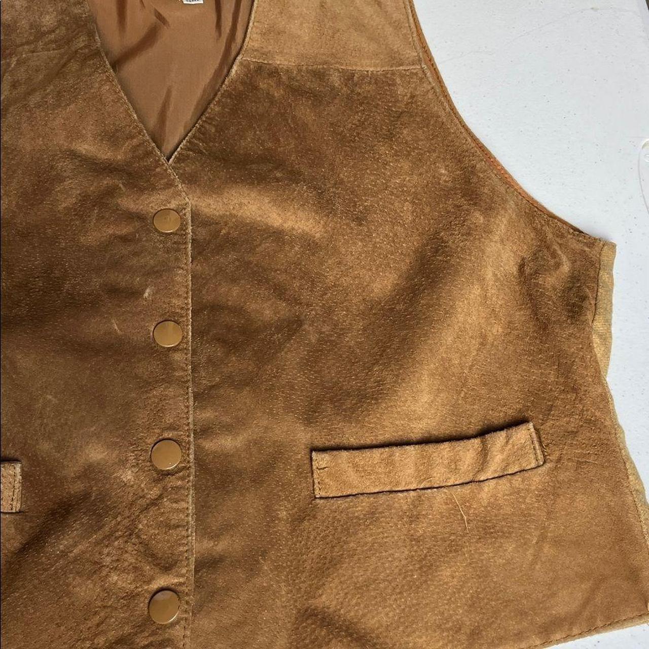 Source Unknown Women's Vest - Tan - L – This is a… - image 3