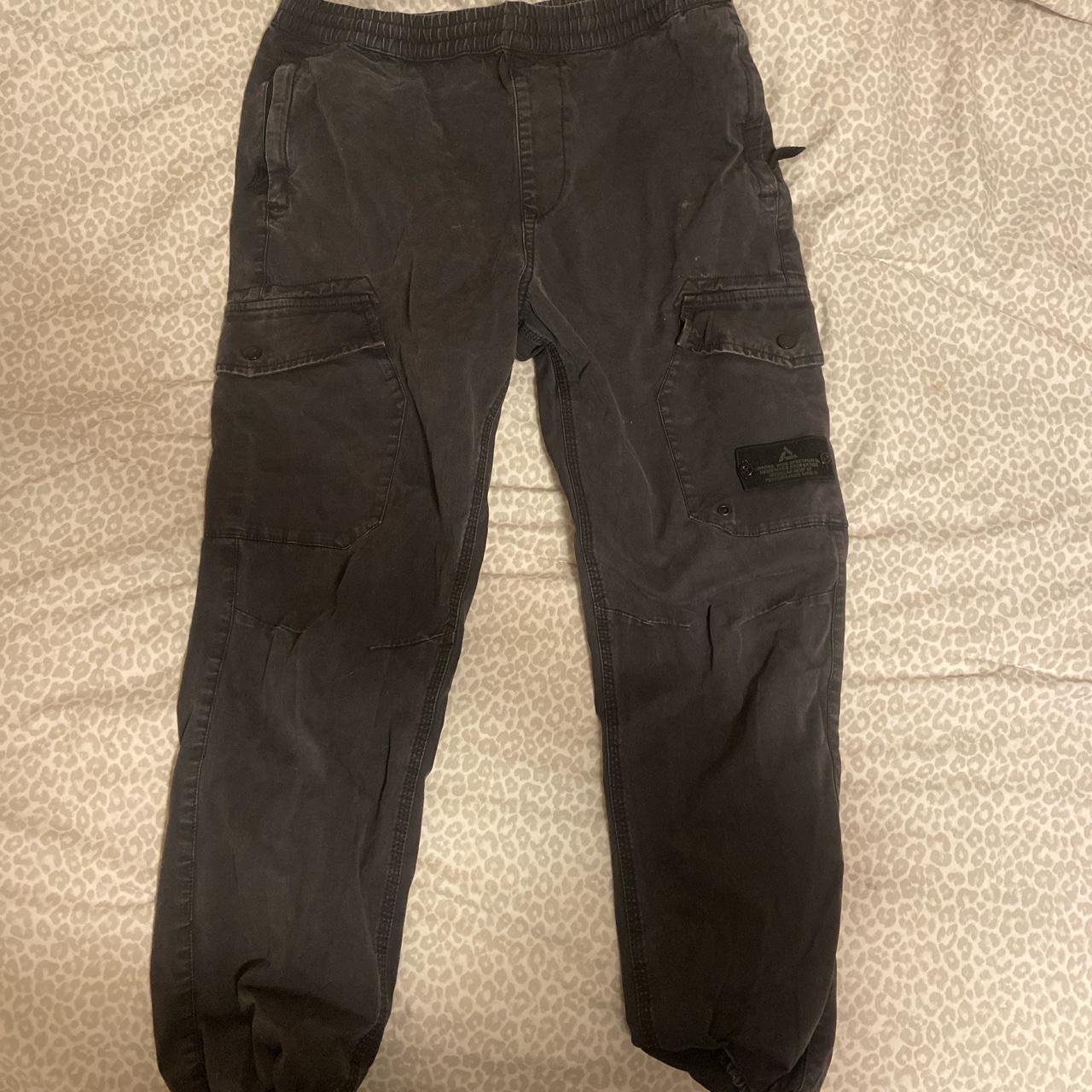 River Island Men's Black Trousers Depop