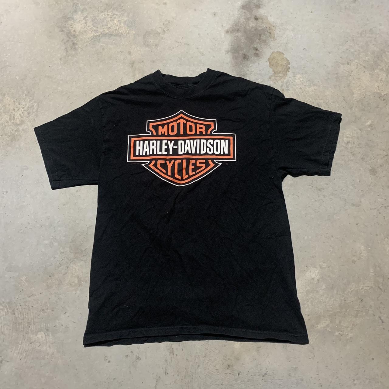 Harley Davidson Men's Black T-shirt