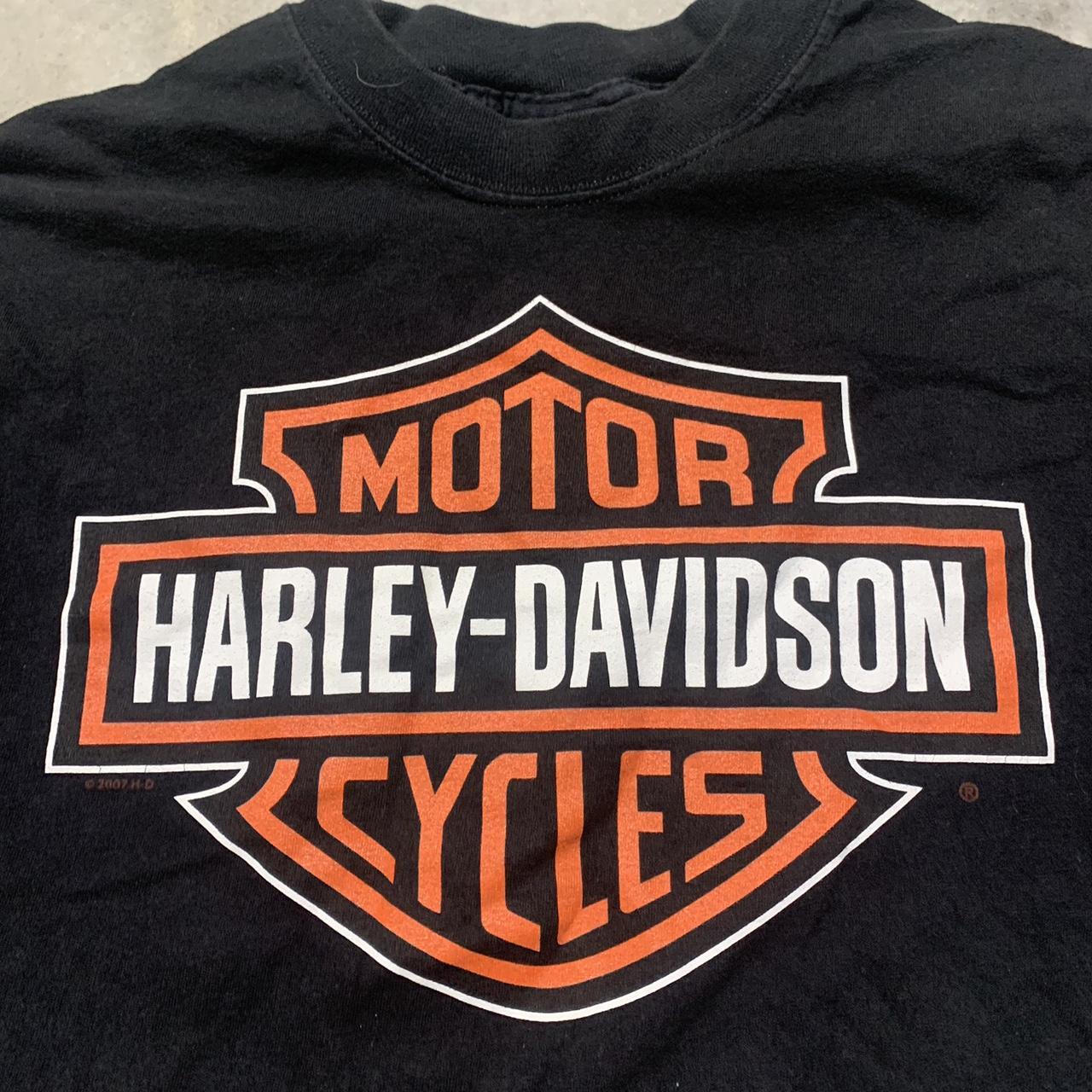 Harley Davidson Men's Black T-shirt (2)