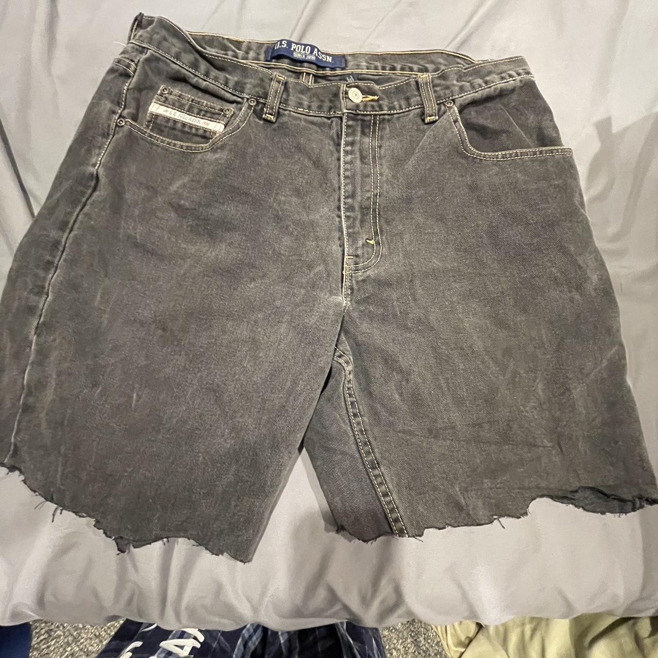 US POLO ASSN jorts. Cut these from pants to jorts.... - Depop