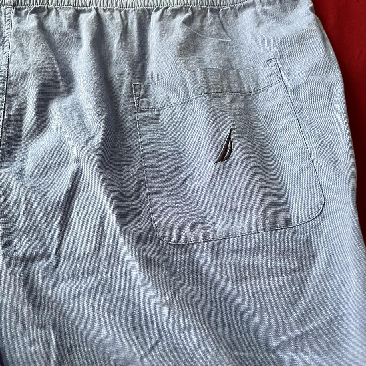 Vintage Nautica Baby Blue Shorts • Size: Mens... - Depop