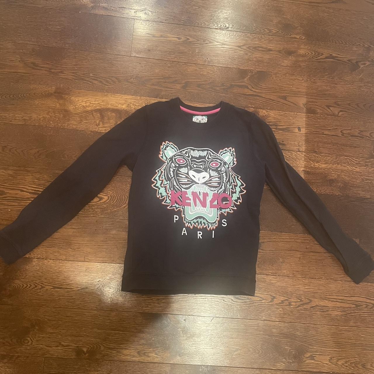 Kenzo embroidered graphic print crewneck