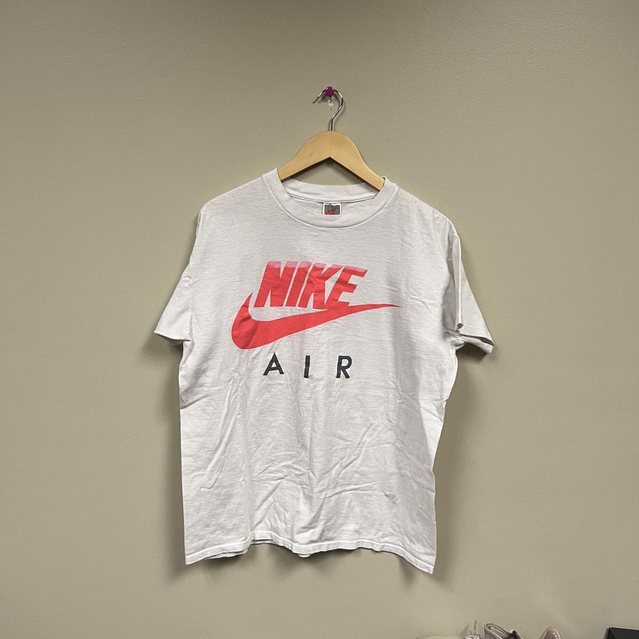 Vintage 90s Nike Air T-Shirt (Got any... - Depop