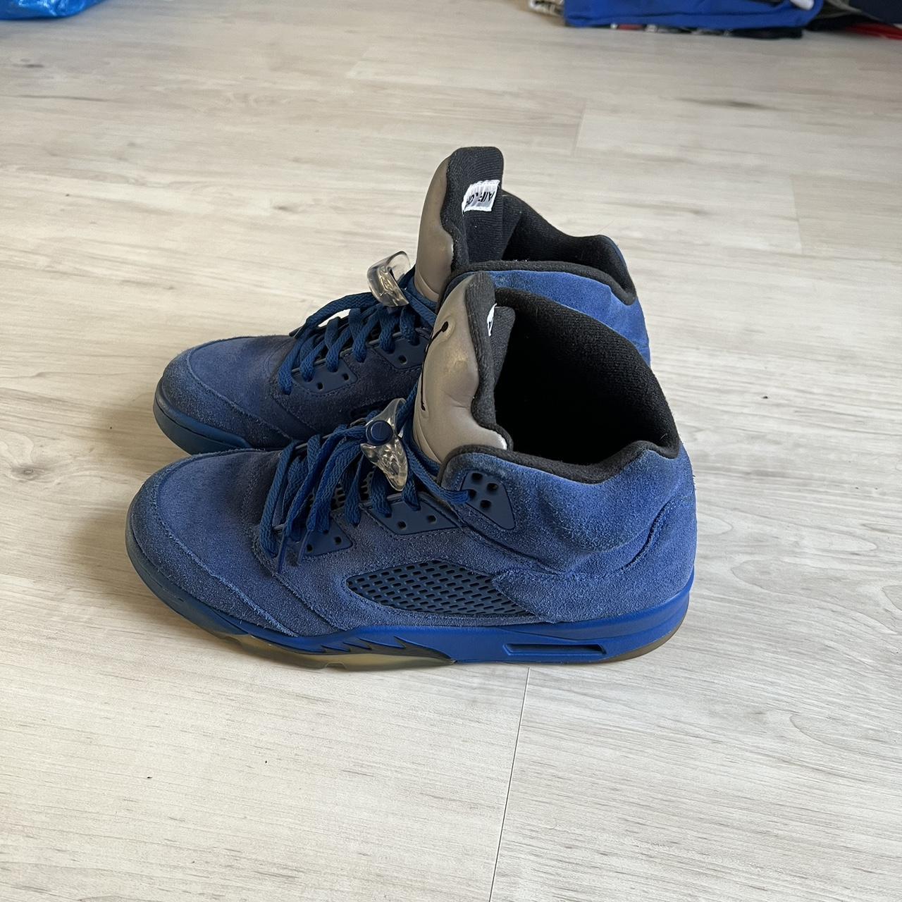 Jordan 5s Blue Suede 馃Size 10馃 No box (Got any... Depop