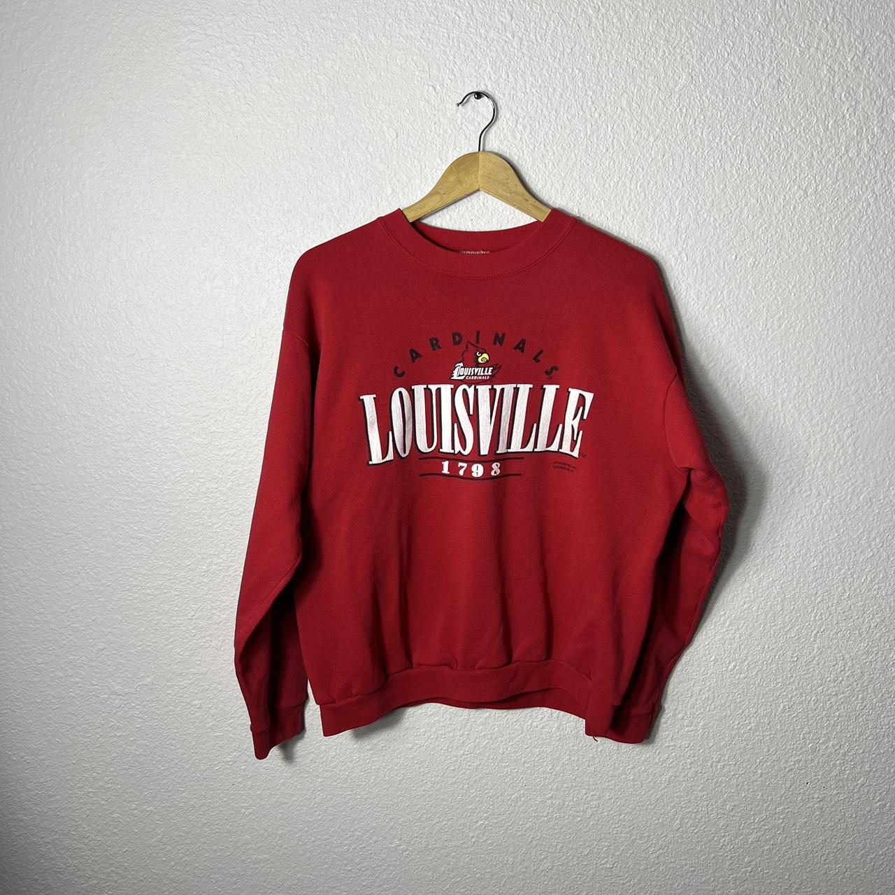 Vintage Men's Sweater - Red - L